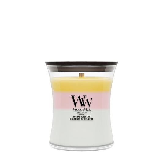WoodWick Floral Blossoms Medium Trilogy Candle online bestellen