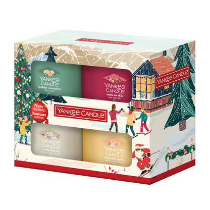 Yankee Candle Après Ski Collection 4 Filled Votive Gift Set