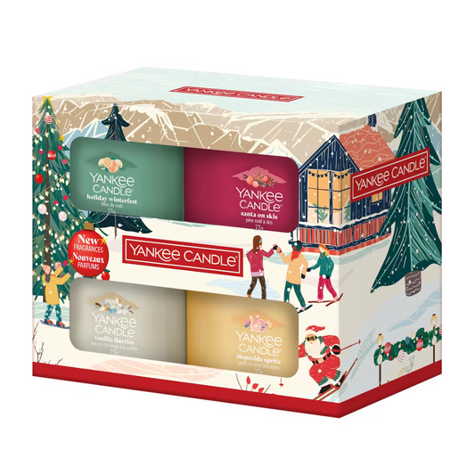 Yankee Candle Après Ski Collection 4 Filled Votive Gift Set