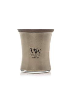WoodWick Precious Metals Cypress Ore Medium Candle - Yankee Candle & WoodWick