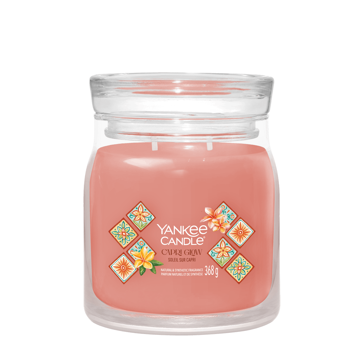 Yankee Candle Capri Glow Medium Jar