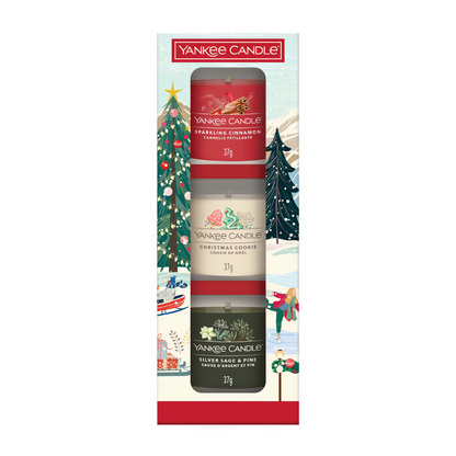 Yankee Candle Après Ski Collection 3 Filled Votive Christmas Gift Set