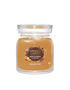 Yankee Candle Golden Pumpkin Medium Jar - Yankee Candle & WoodWick