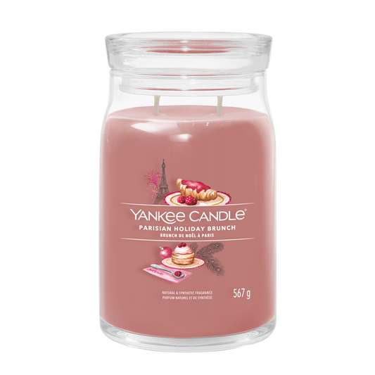 Yankee Candle Parisian Holiday Brunch Large Jar