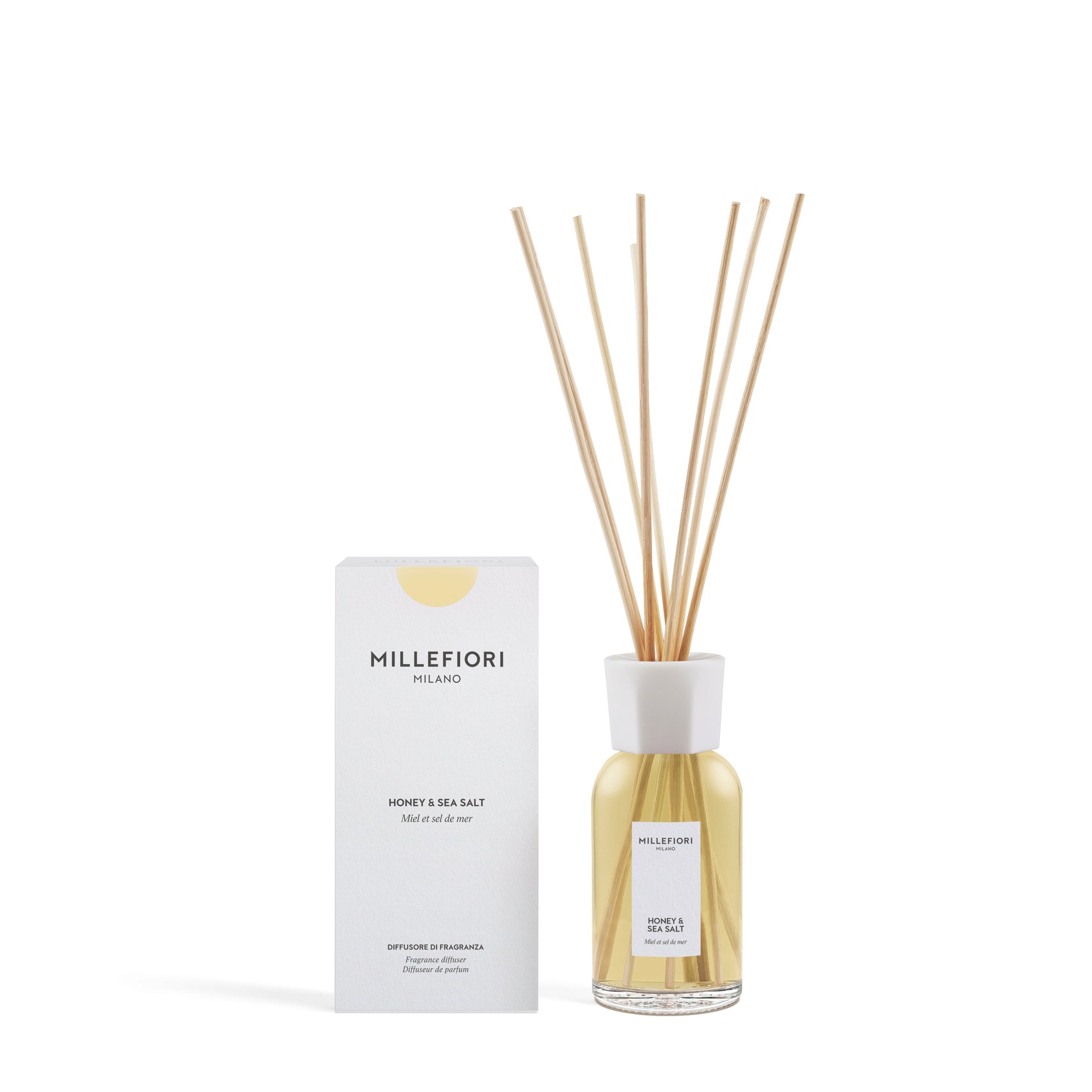 Milano Geurstokjes 250 ml Honey & Sea Salt online bestellen