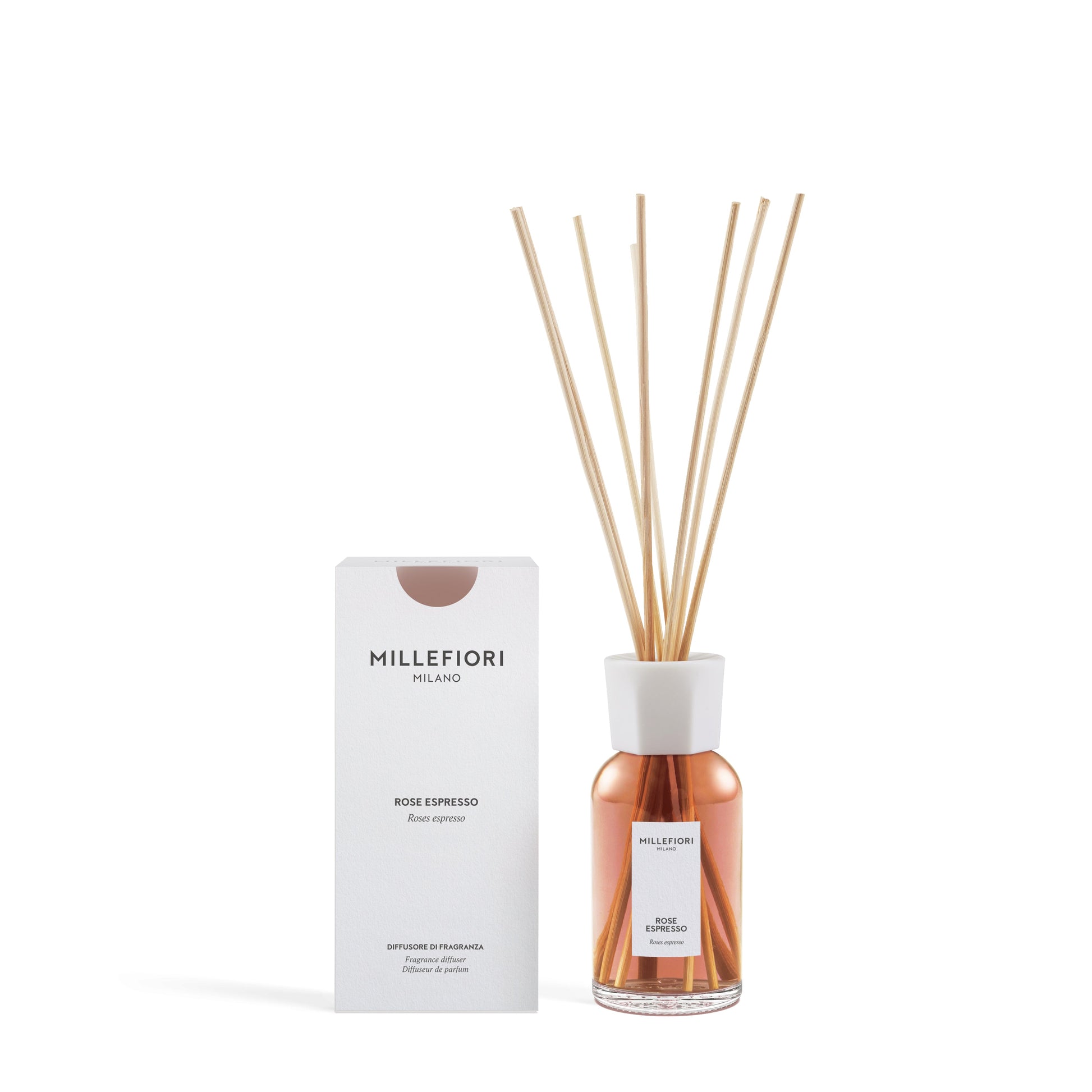 Milano Geurstokjes 250 ml Rose Espresso online bestellen