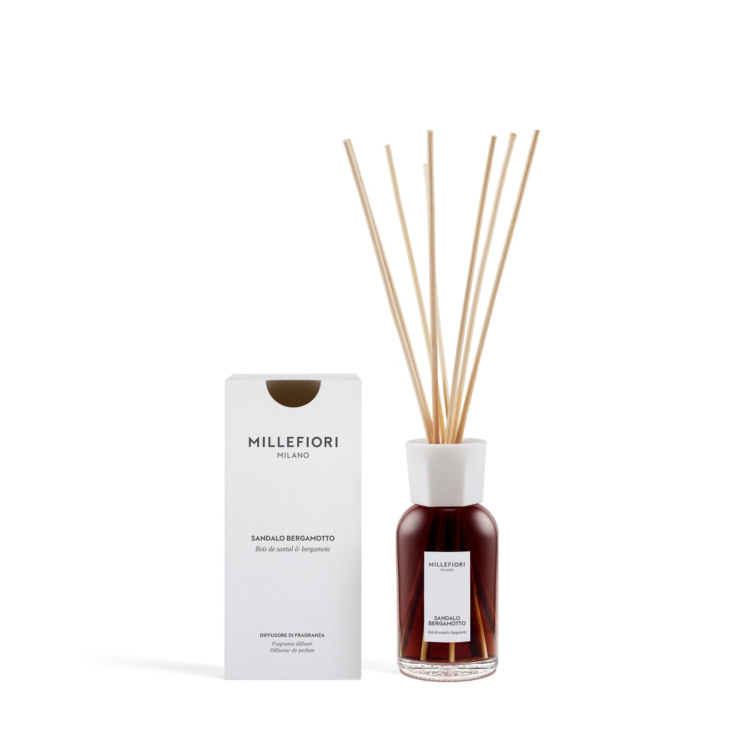 Milano Geurstokjes 250 ml Sandalo Bergamotto online bestellen