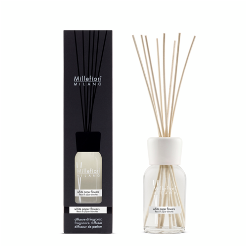 Millefiori Milano Reed Diffuser 250 ml White Paper Flowers - Shop Hier