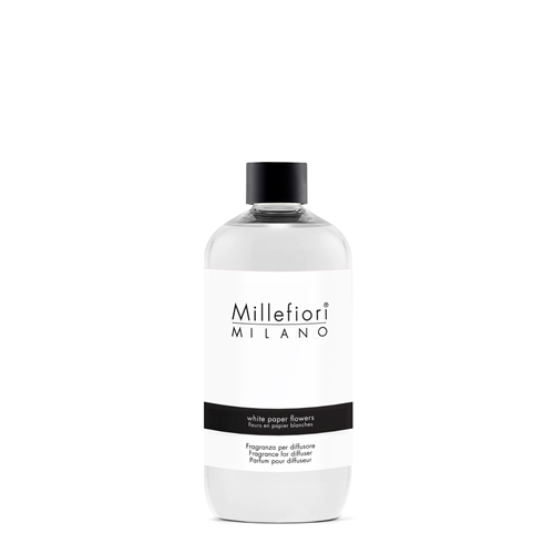 Millefiori Milano Refill 500 ml White Paper Flowers