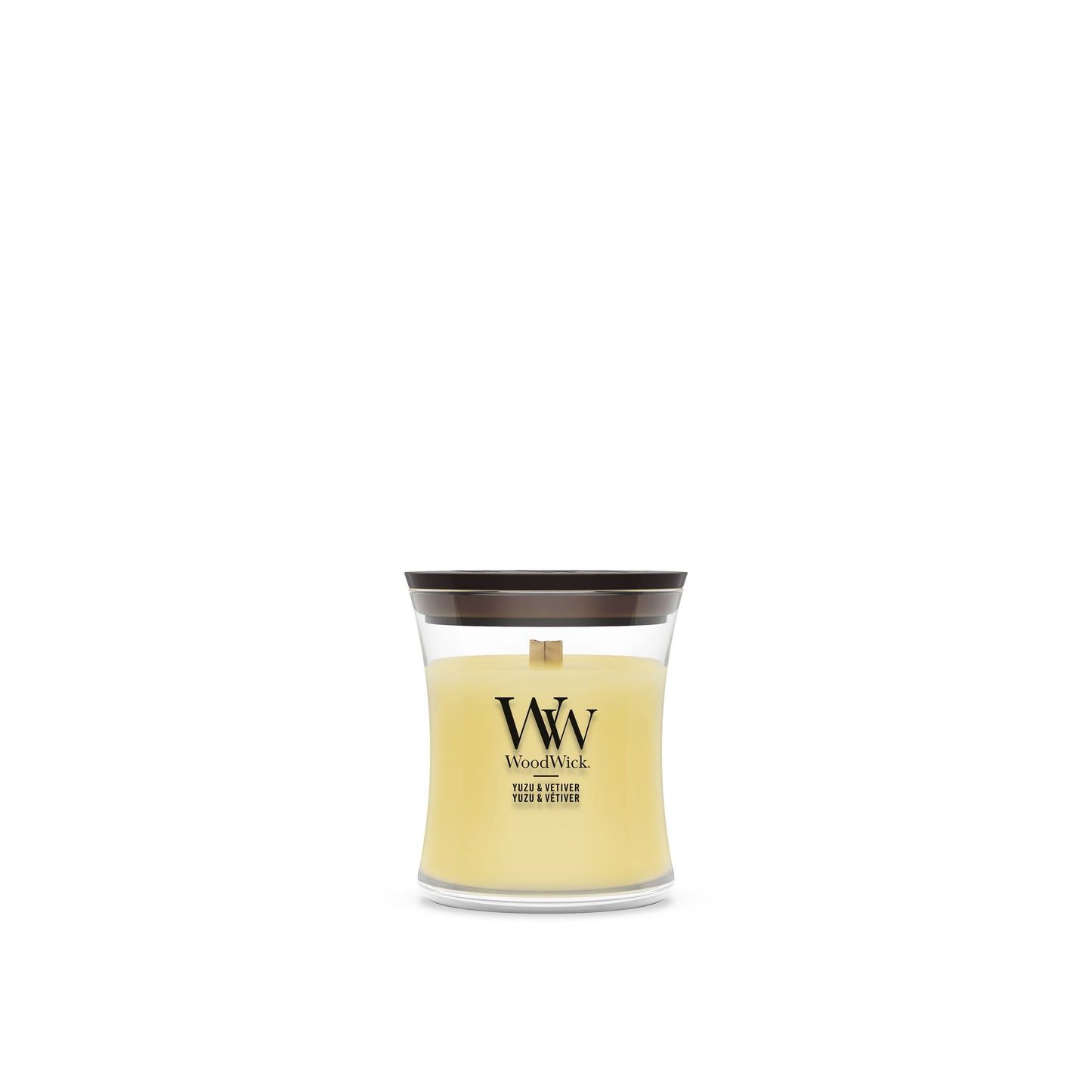 WoodWick Yuzu Vetiver Mini Geurkaars