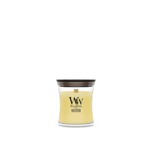 WoodWick Yuzu Vetiver Mini Geurkaars