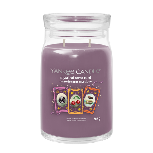 Yankee Candle Mystical Tarot Card Large Jar LIMITED EDITION - Yankee Candle & WoodWick
