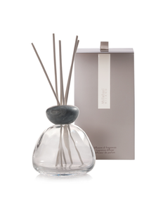 Millefiori Air Design Marble Glass Clear With Grey Cap - Shop Hier