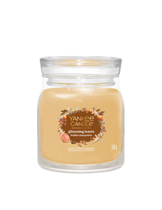 Yankee Candle Glistening Leaves Medium Jar - Yankee Candle & WoodWick