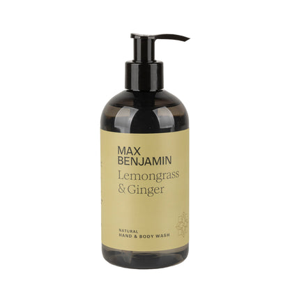 Max Benjamin Hand/Body Wash 300ml - Lemongrass & Ginger