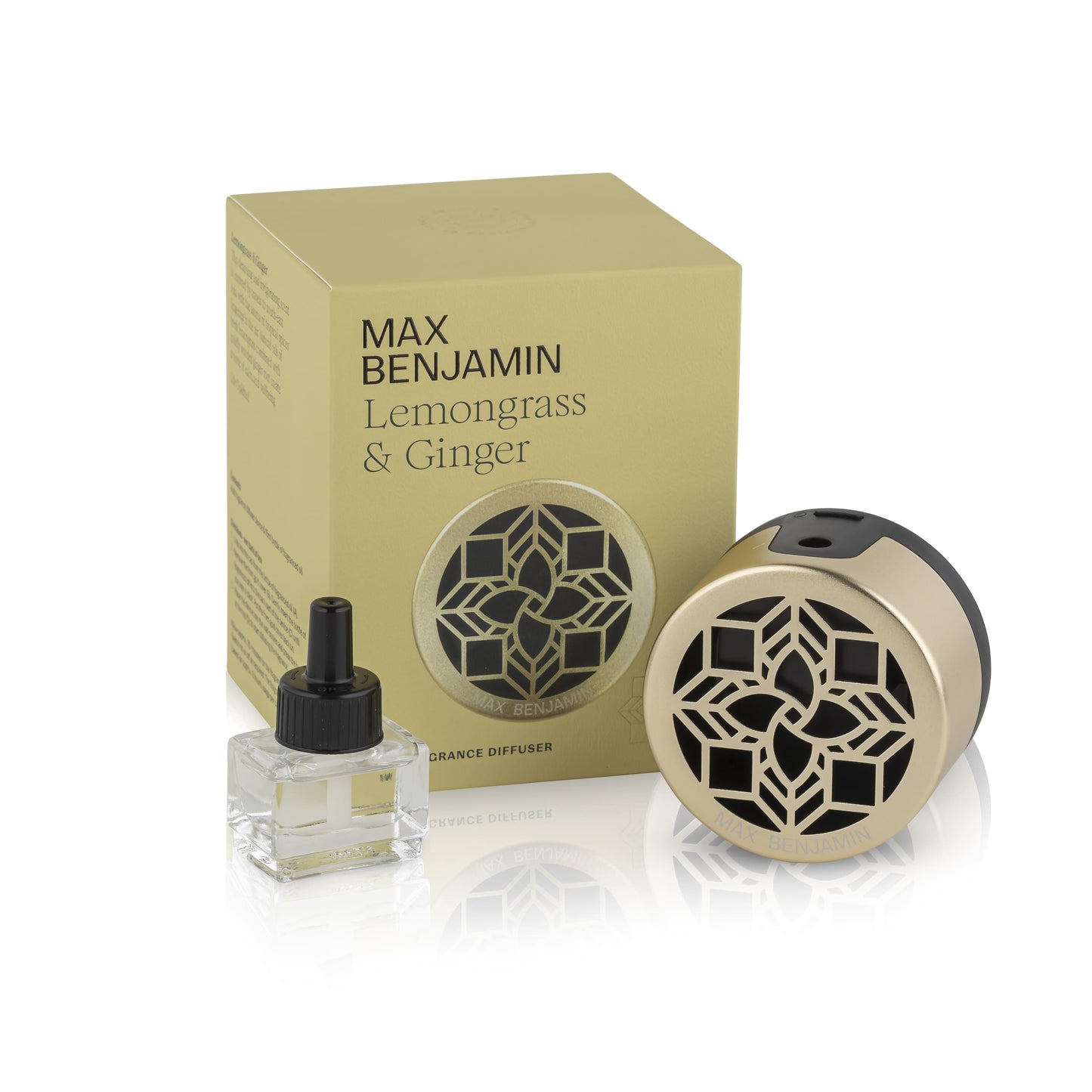 Max Benjamin Wall Diffuser Starter Kit 15ml - Lemongrass & Ginger