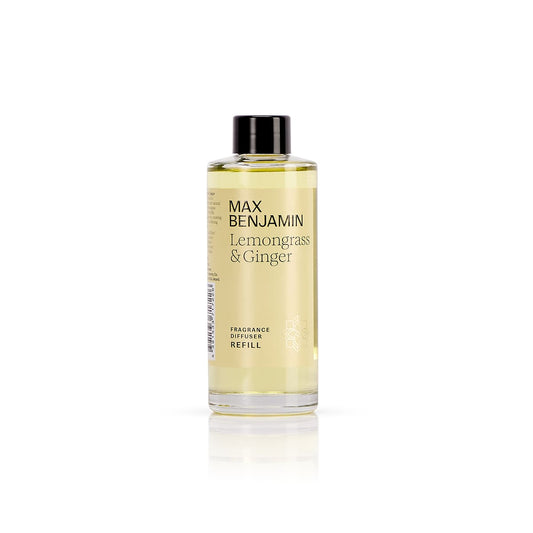 Max Benjamin Geurstokjes Navulling 150 ml - Lemongrass & Ginger