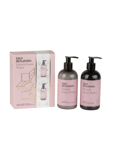 Max Benjamin Hand & Body Lotion + Wash 300ml - French Linen Water