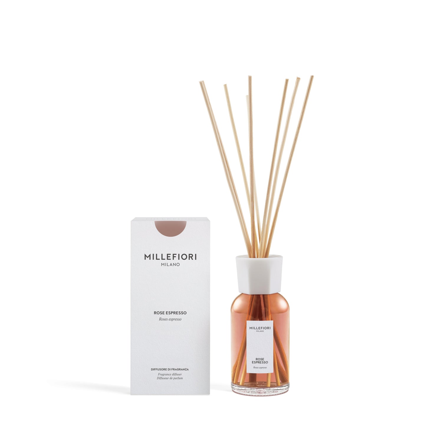 Milano Geurstokjes 250 ml Rose Espresso online bestellen