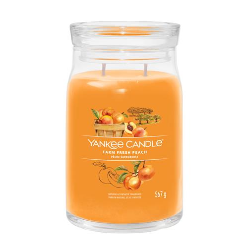 Yankee Candle Farm Fresh Peach Large Jar