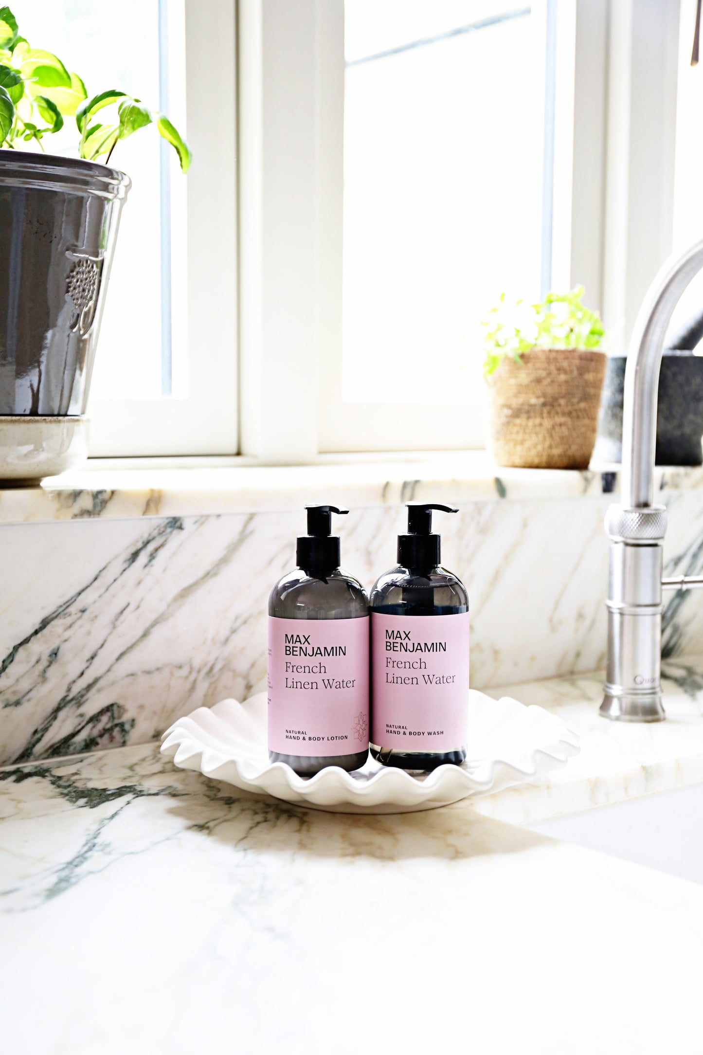 Max Benjamin Hand/Body Wash 300ml - French Linen Water