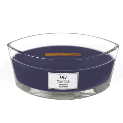 WoodWick Hinoki Dahlia Ellipse Candle