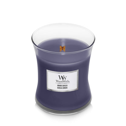 WoodWick Hinoki Dahlia Medium Candle