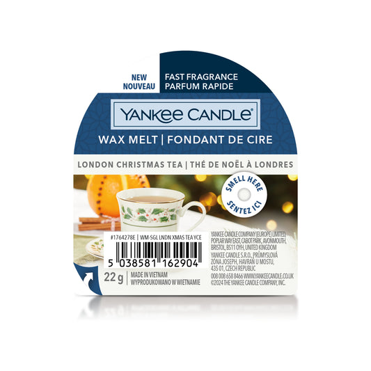 Yankee Candle London Christmas Tea Wax Melt