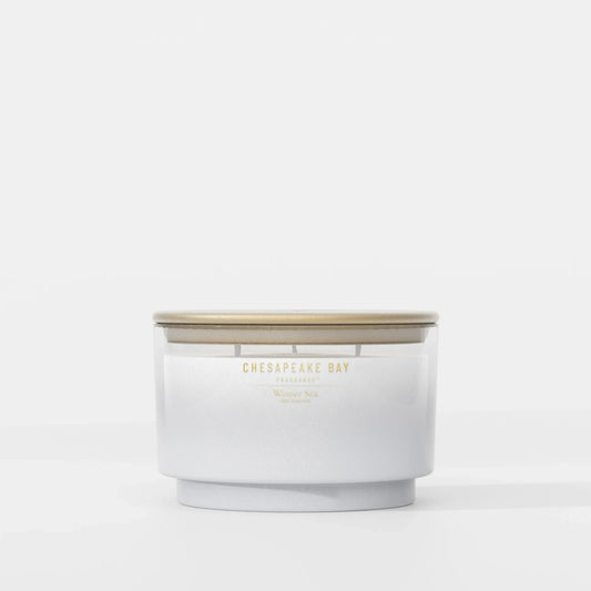 Chesapeake Bay Winter Sea 3-Wick Geurkaars