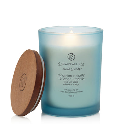 Chesapeake Bay Sea Salt Sage Medium Candle