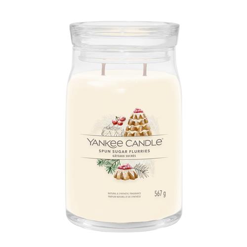 Yankee Candle Spun Sugar Flurries Large Jar