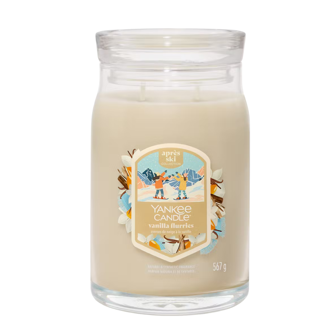 Yankee Candle Vanilla Flurries Large Jar