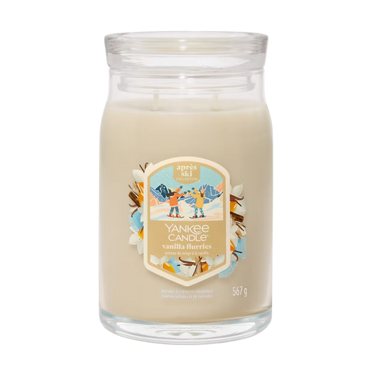 Yankee Candle Vanilla Flurries Large Jar