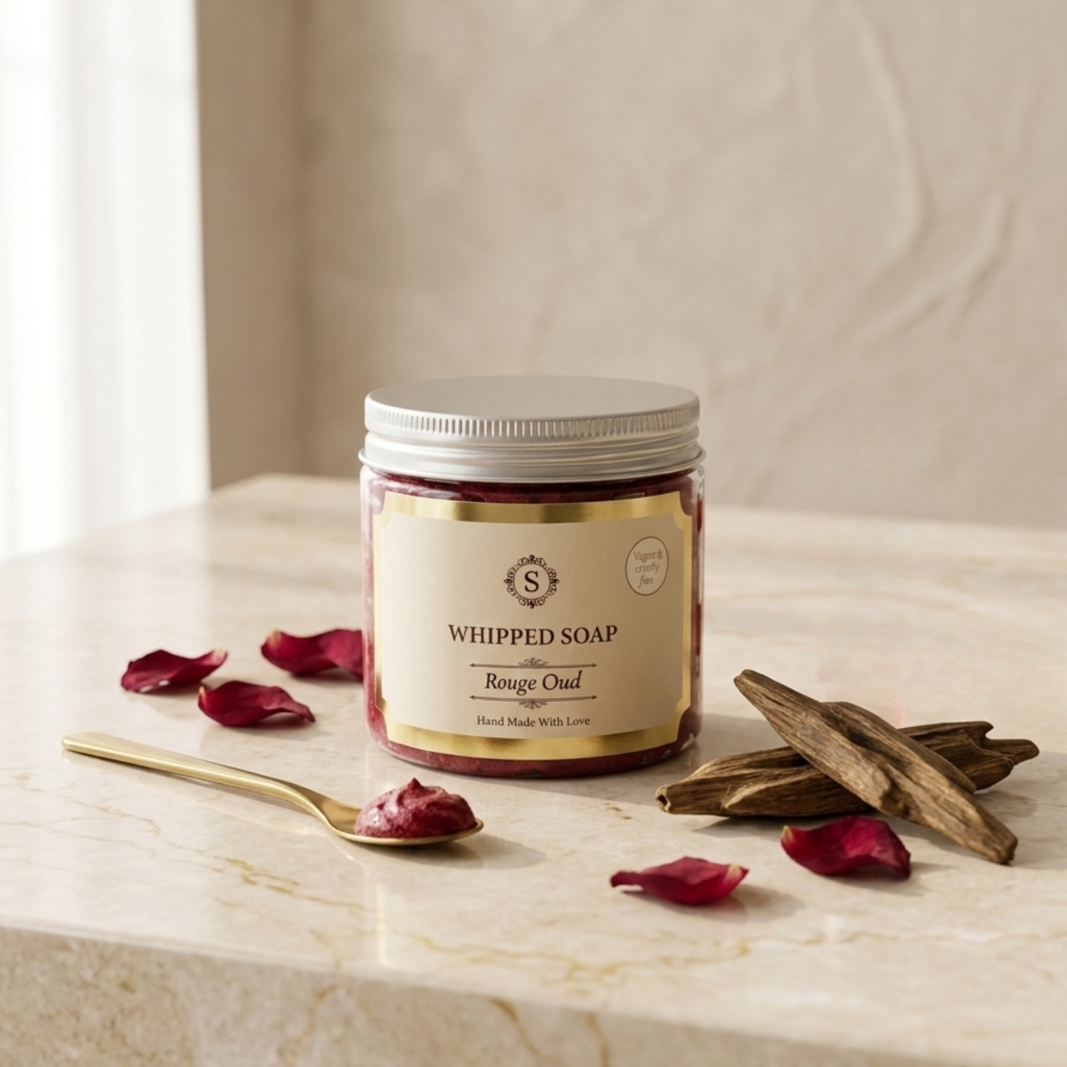 Scents & Soaps Whipped Soap Rouge Oud 120g online bestellen