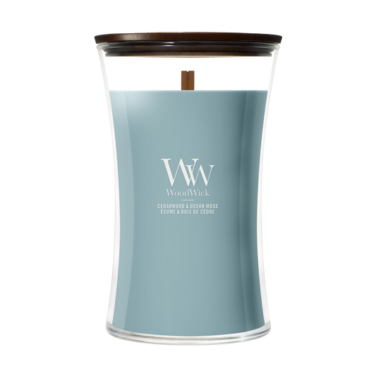 WoodWick Cedarwood & Ocean Moss Large Candle online bestellen