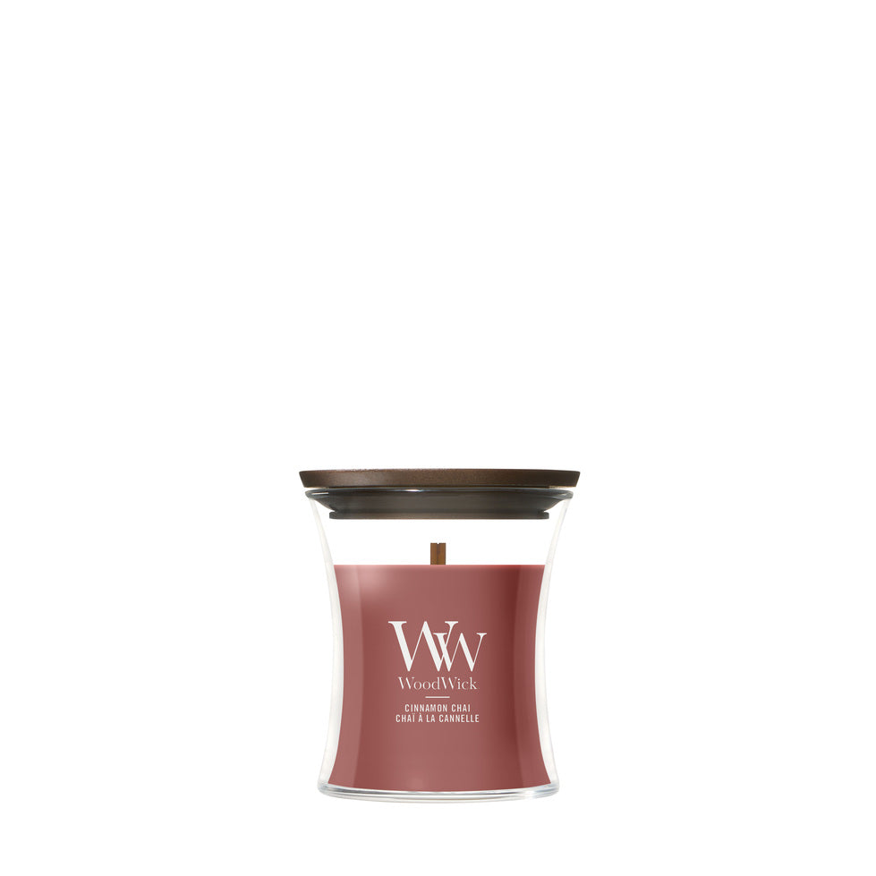 WoodWick Cinnamon Chai Mini Geurkaars