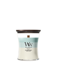 WoodWick Driftwood Shores Medium Trilogy Candle