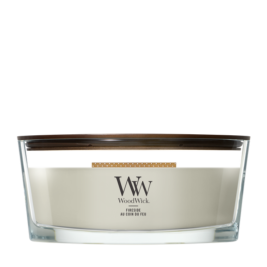WoodWick Fireside Ellipse Candle