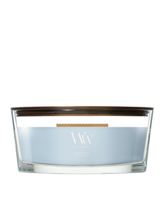 WoodWick Lakeside Mist Ellipse Candle