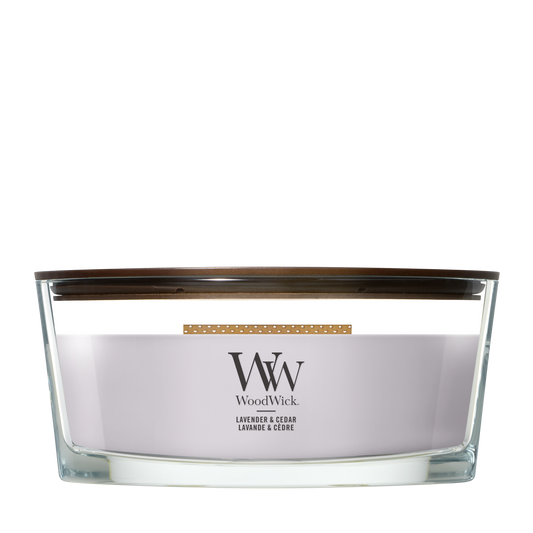 WoodWick Lavender & Cedar Ellipse Candle