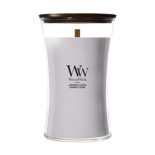 WoodWick Lavender & Cedar Large Candle