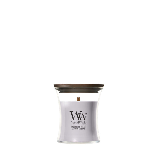 WoodWick Lavender & Cedar Mini Geurkaars
