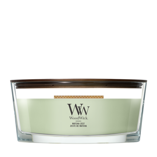 WoodWick Matcha Zest Ellipse Candle