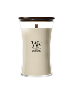 WoodWick Patchouli Crème Large Candle