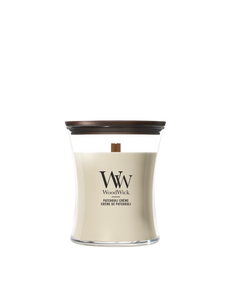 WoodWick Patchouli Crème Medium Candle