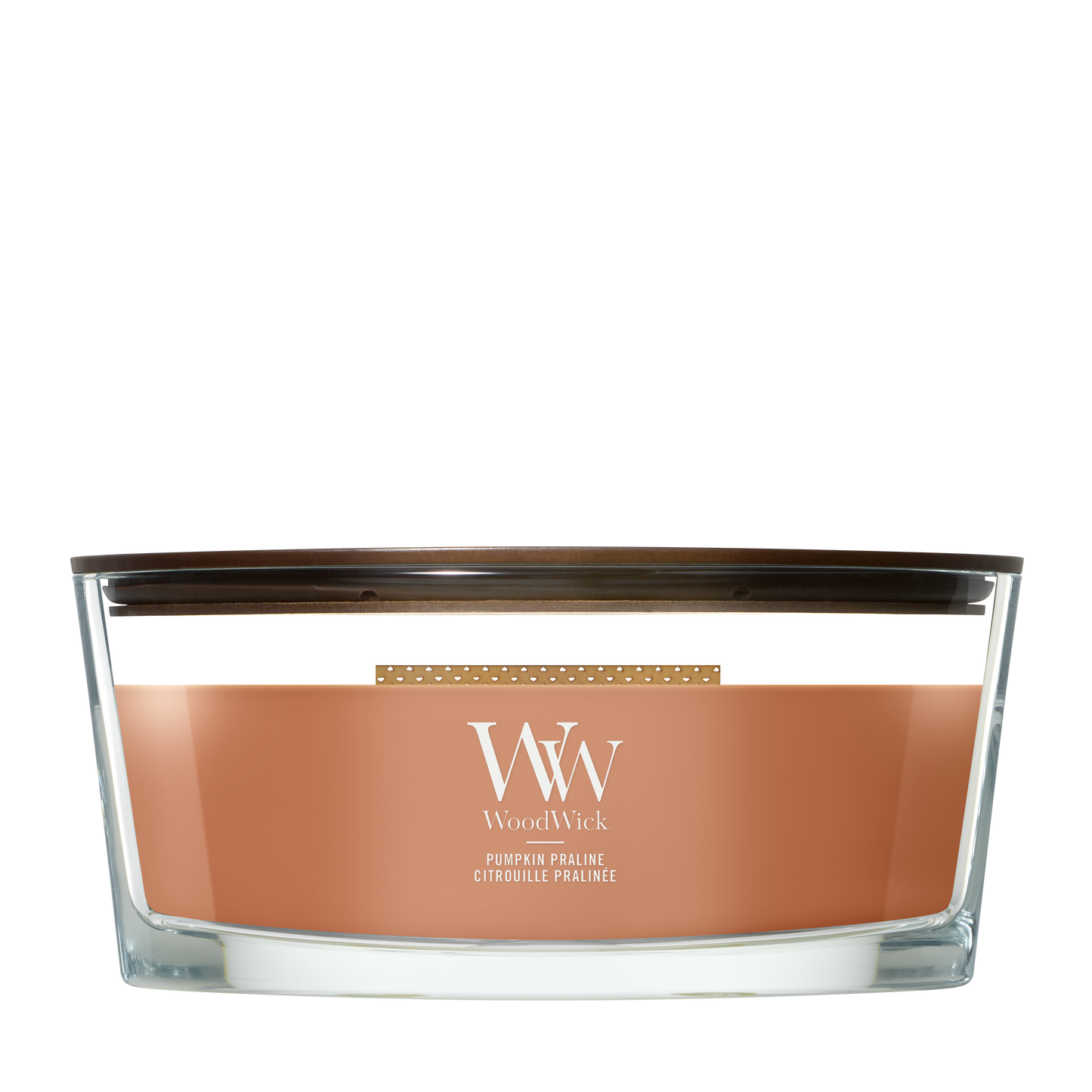 WoodWick Pumpkin Praline Ellipse Candle