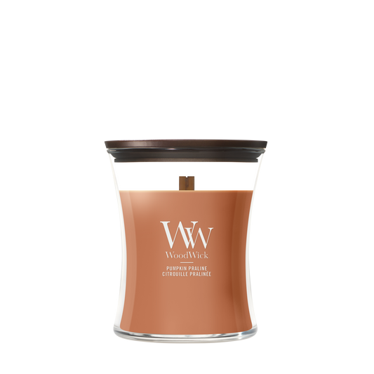 WoodWick Pumpkin Praline Medium Candle