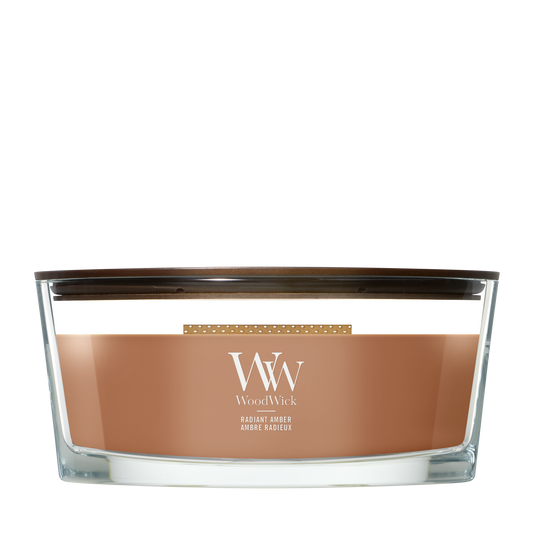 WoodWick Radiant Amber Ellipse Candle