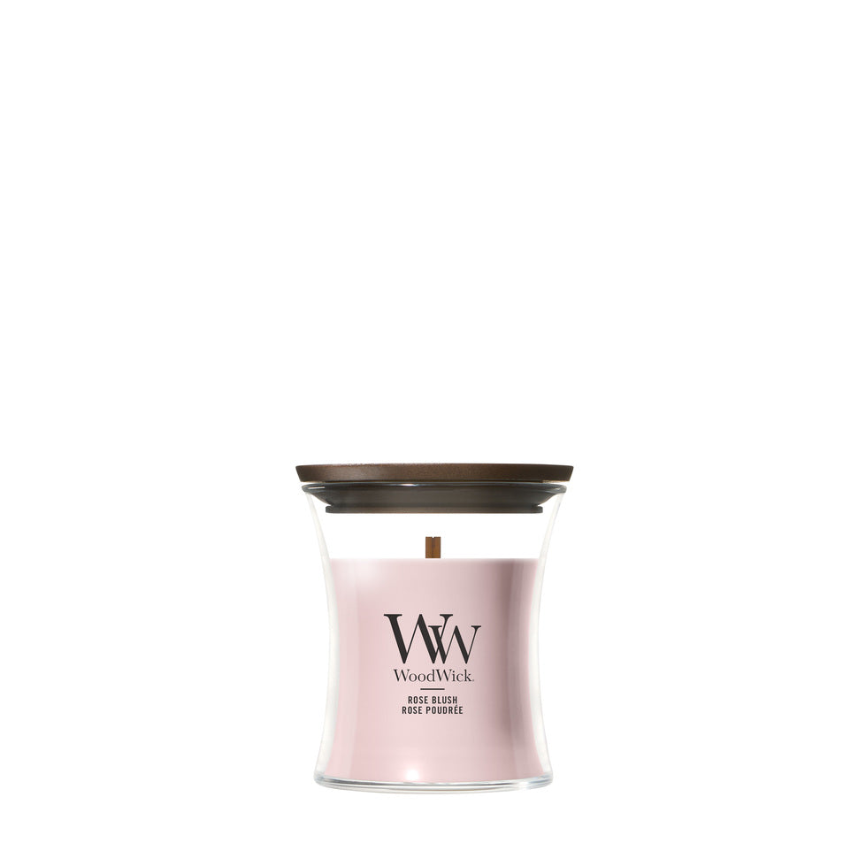 WoodWick Rose Blush Mini Geurkaars