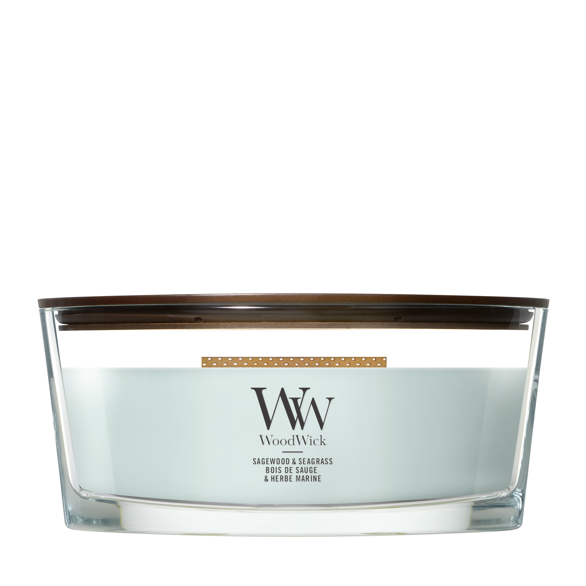 WoodWick Sagewood & Seagrass Ellipse Candle online bestellen